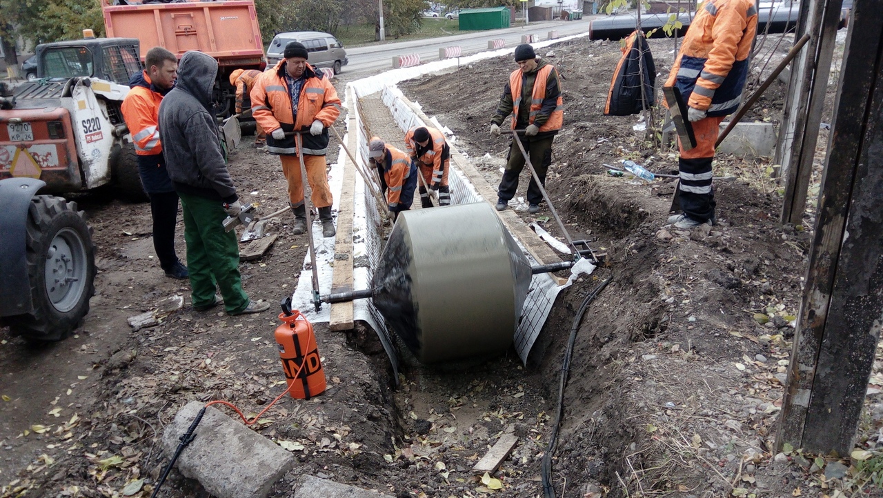 Красноярский край: на 9 улицах краевого центра отремонтируют ливневую канализацию