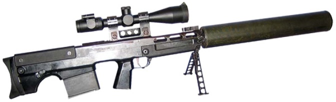 ВССК “Выхлоп”: мощное и бесшумное снайперское оружие