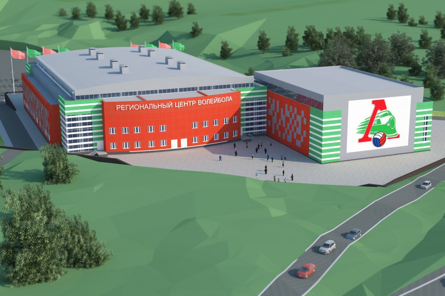 Строительство волейбольного центра к ЧМ-2022 в Новосибирске завершат к концу года