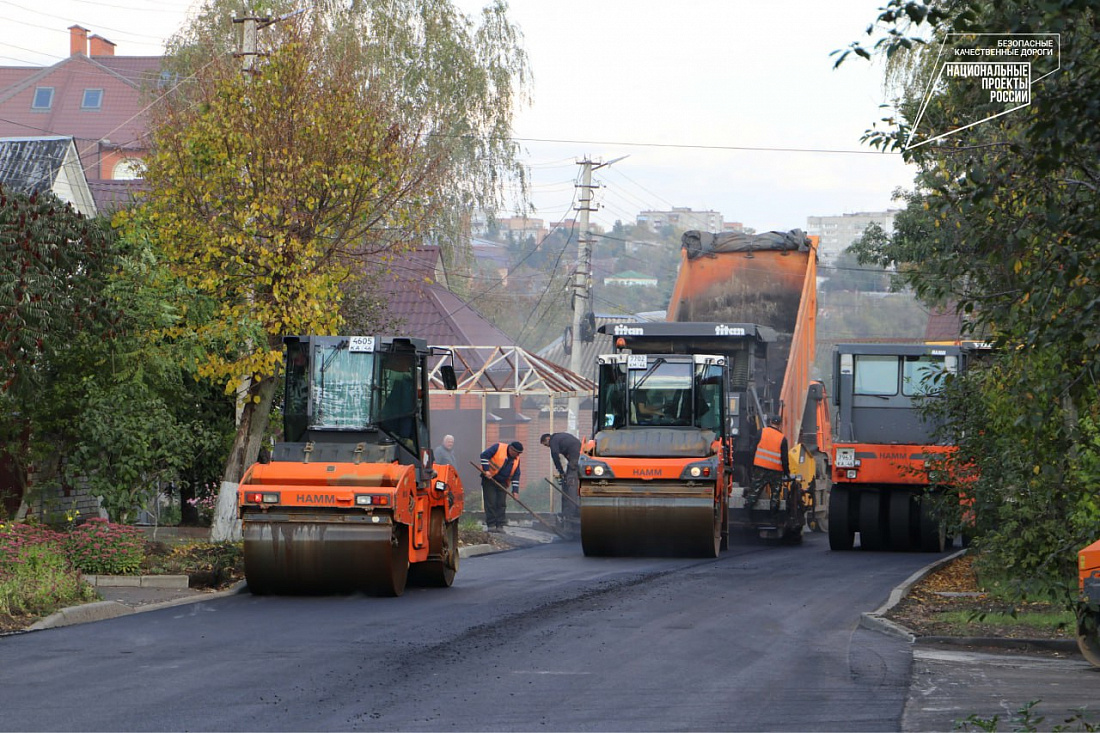 В 2023 году по национальному проекту «Безопасные качественные дороги» в Курске отремонтируют около 39 км улиц