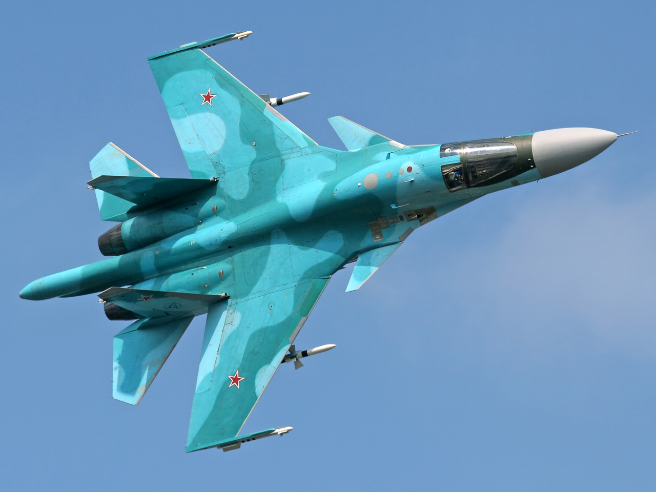 Су-34: российский передовой истребитель-бомбардировщик