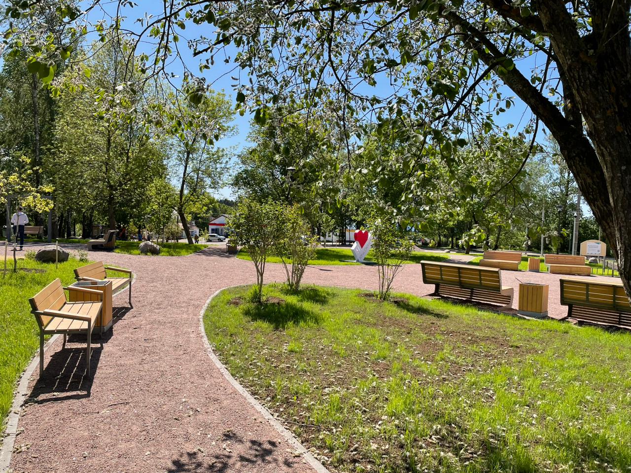 В Ленинградской области по нацпроекту «Жилье и городская среда» благоустроены первые объекты 2023 года
