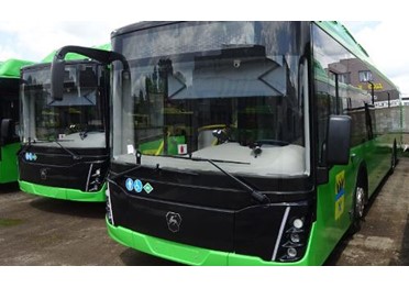 В Оренбург поступили новые пассажирские автобусы в рамках дорожного нацпроекта
