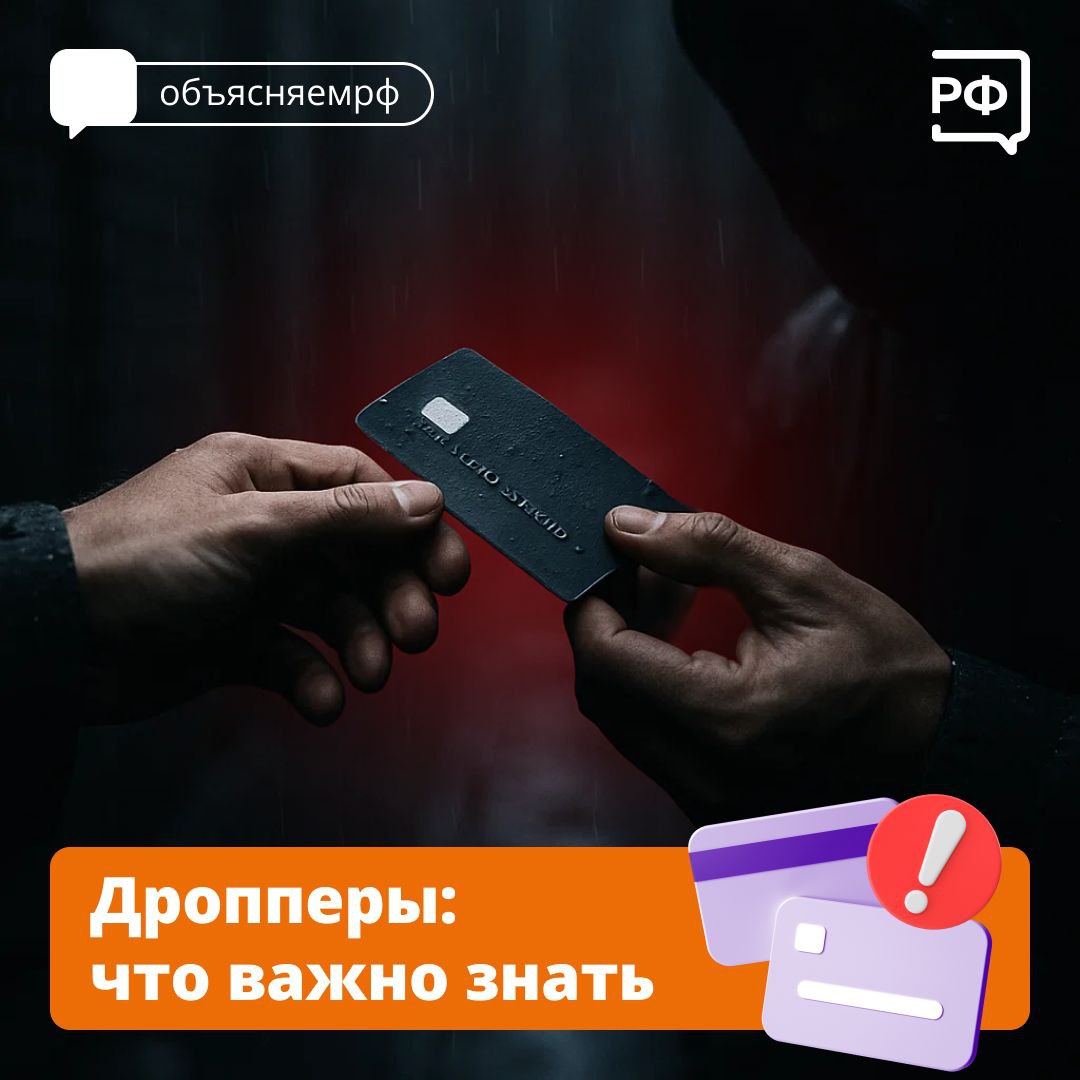 Теперь дропперам грозит до шести лет лишения свободы. Закон о введении уголовной ответственности подписал Президент Владимир Путин. 