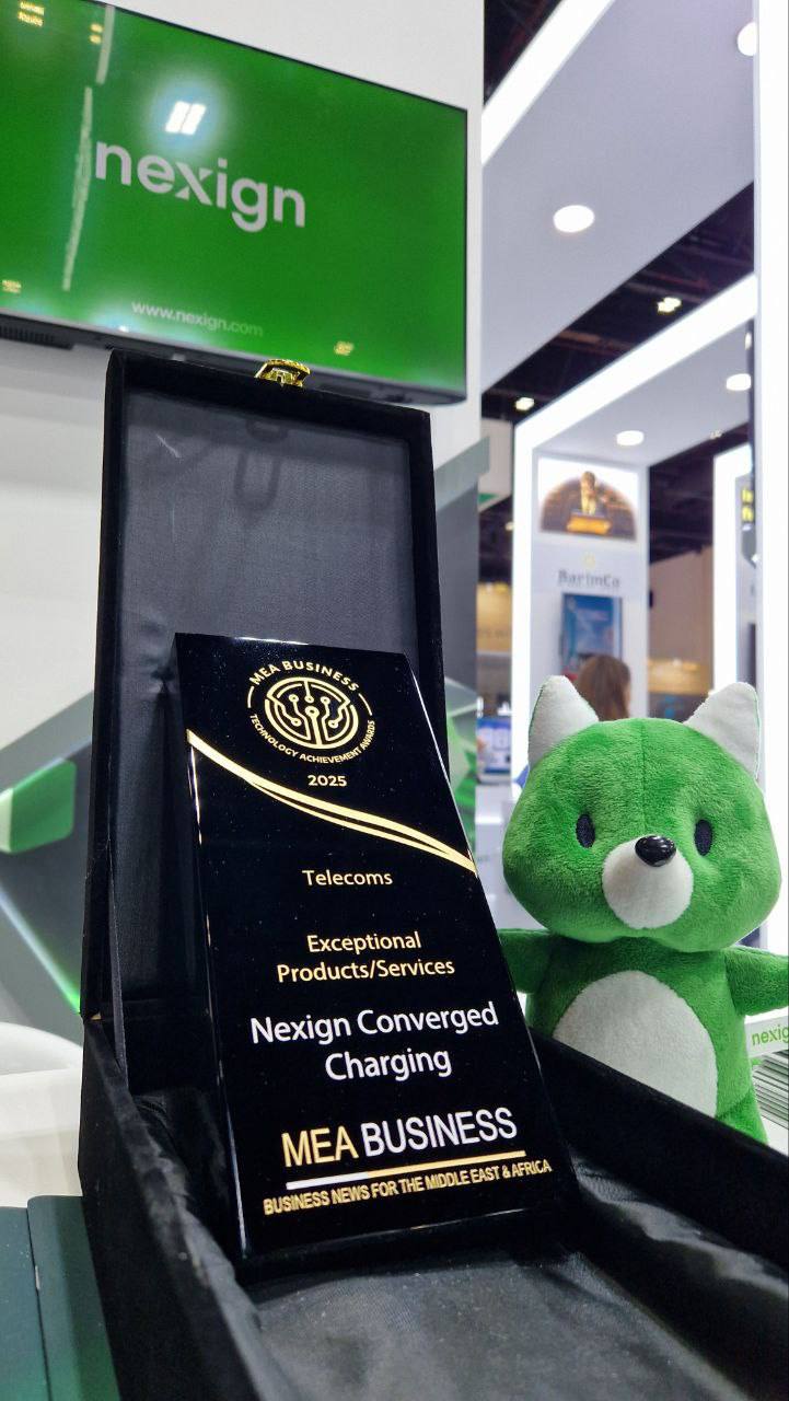 Российские технологии на высоте на GITEX: участник экспозиции Made in Russia Nexign получил международную премию MEA Business Awards!