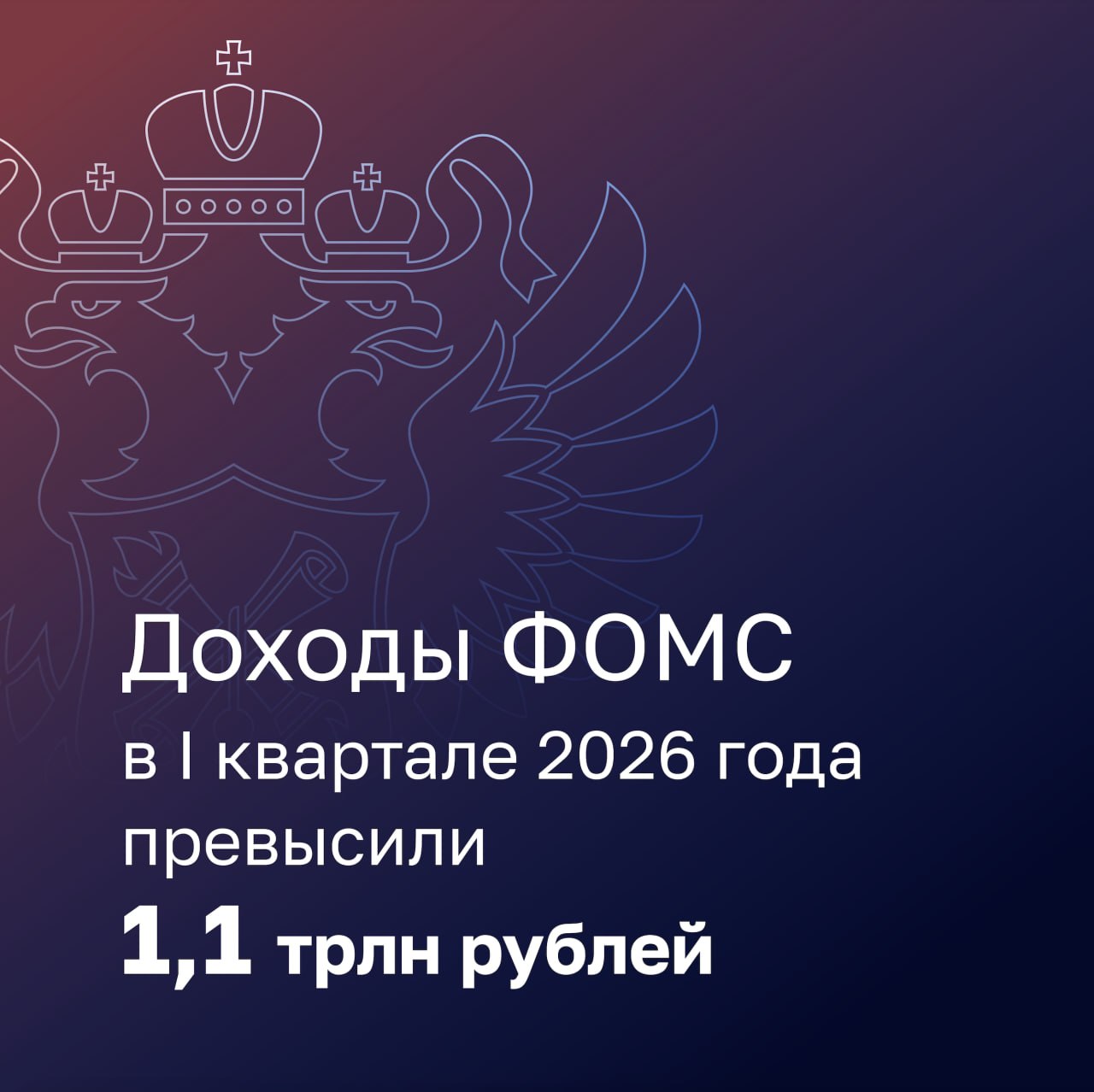 Счетная палата подготовила оперативный доклад об исполнении бюджета Фонда обязательного медицинского страхования России за I квартал 2026 года.
