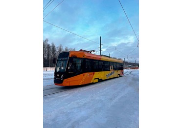  Усть-Катавский вагоностроительный завод  начал поставку новой партии трамваев в Ярославль