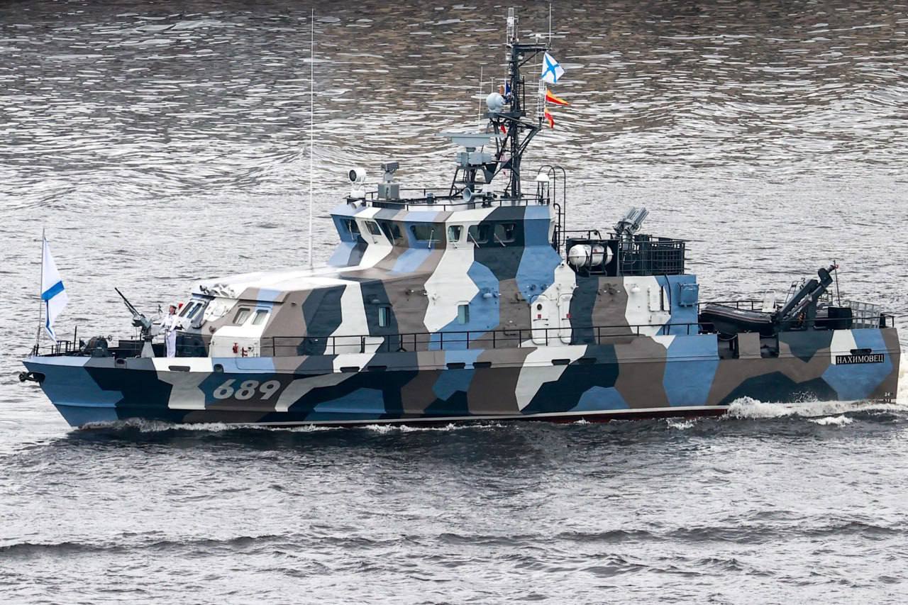  Противодиверсионные катера выполнили учебно-боевые задачи в Балтийском море
