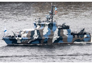  Противодиверсионные катера выполнили учебно-боевые задачи в Балтийском море