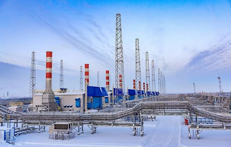 Россия сокращает добычу газа