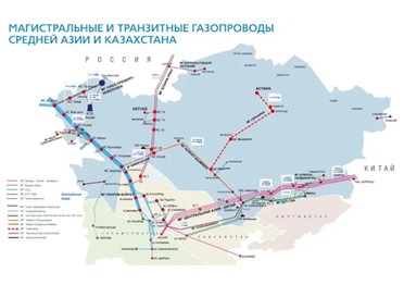 Центральная Азия демонстрирует растущие газовые аппетиты
