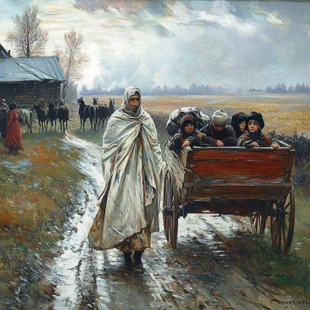 Скрип телеги — нежное предвестие