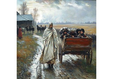 Скрип телеги — нежное предвестие