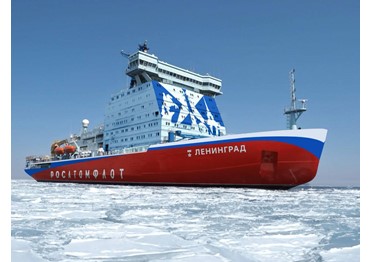 Атомный ледокол "Ленинград" планируется спустить на воду в 2026 году
