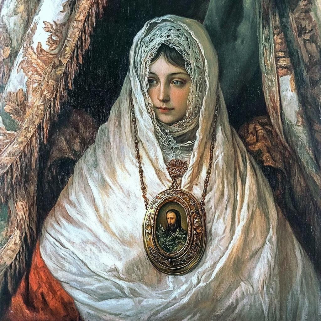 Ладанка на груди