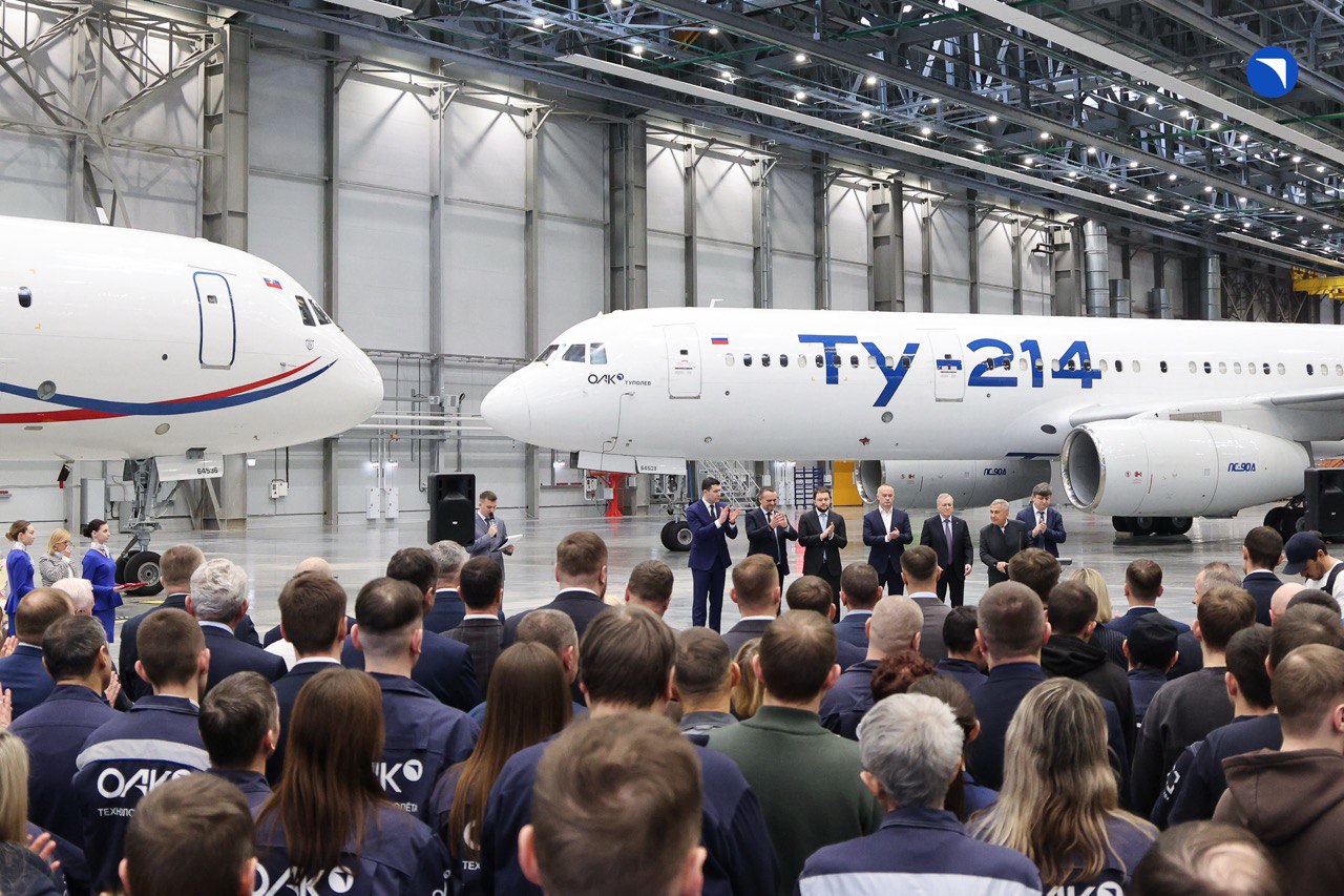 Обновленный Ту-214 с российскими системами успешно прошел проверки и готов к серийному выпуску