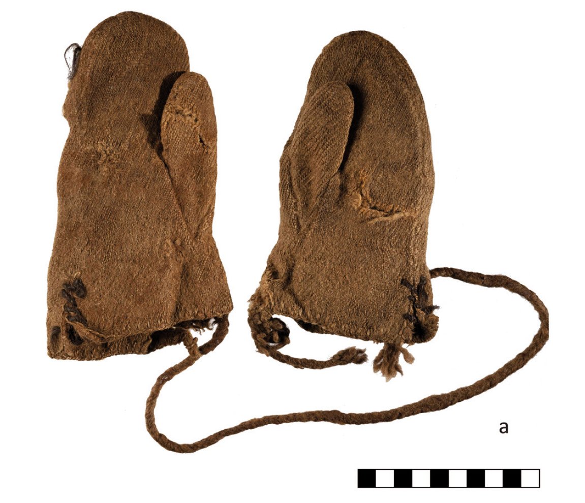 Эти варежки ребенок потерял более тысячи лет, Исландия, эпоха викингов, вторая половина X века