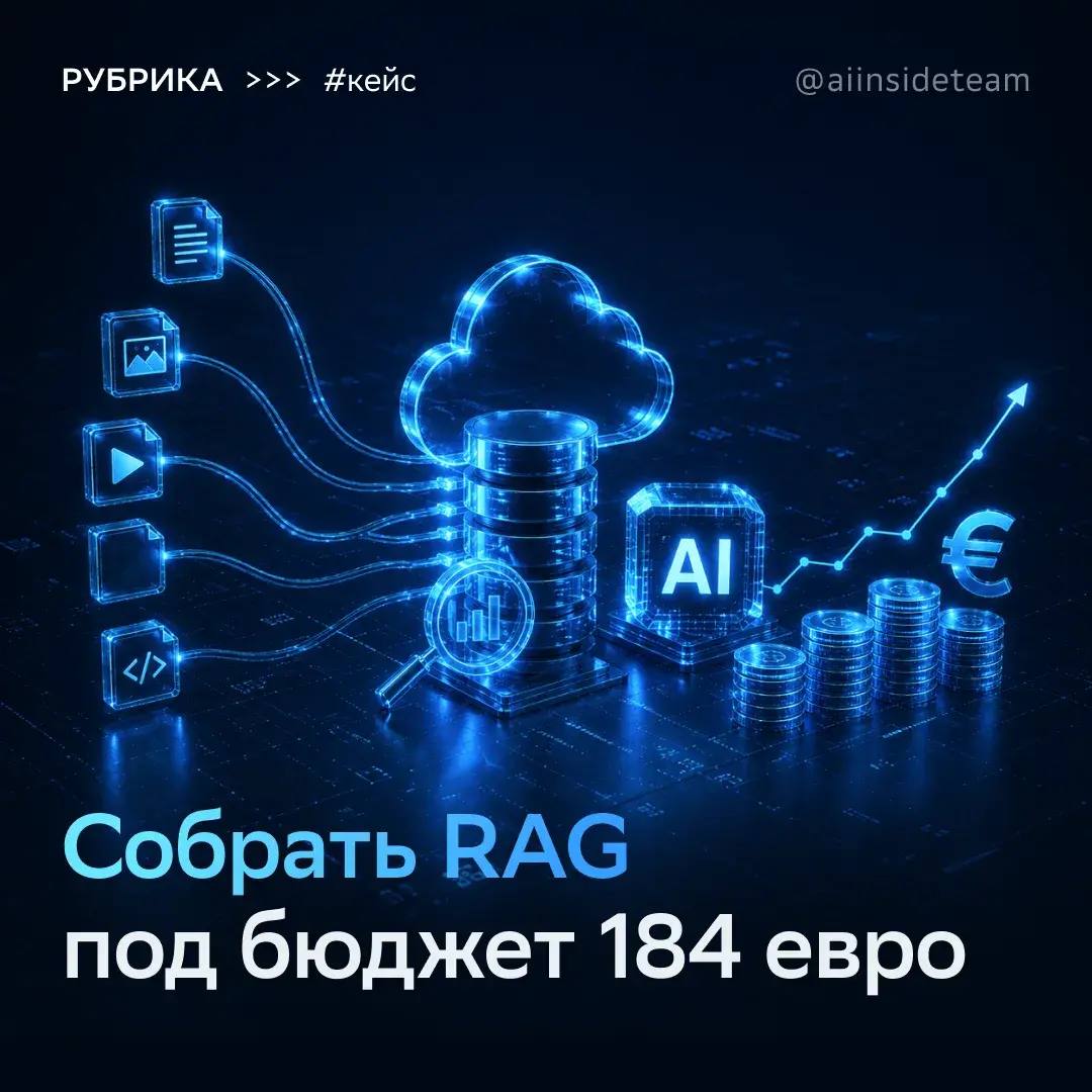 RAG в offshore-индустрии: 1 ТБ данных, 4 провала и 184 евро аренды GPU