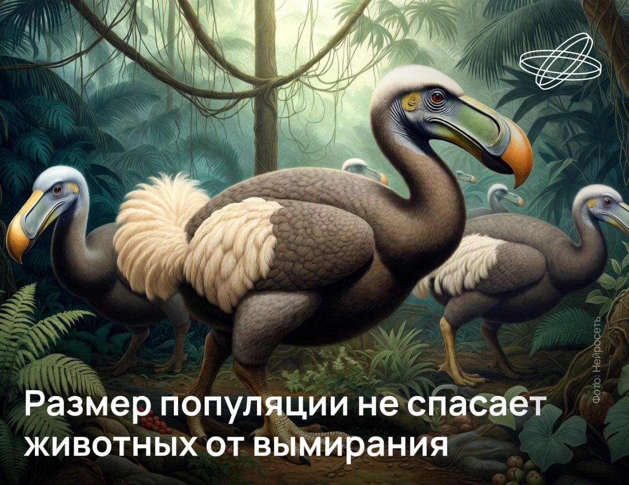 Российские математики доказали, что вымирание разных видов животных подчиняется строгим математическим закономерностям и мало зависит от количества вымирающих.