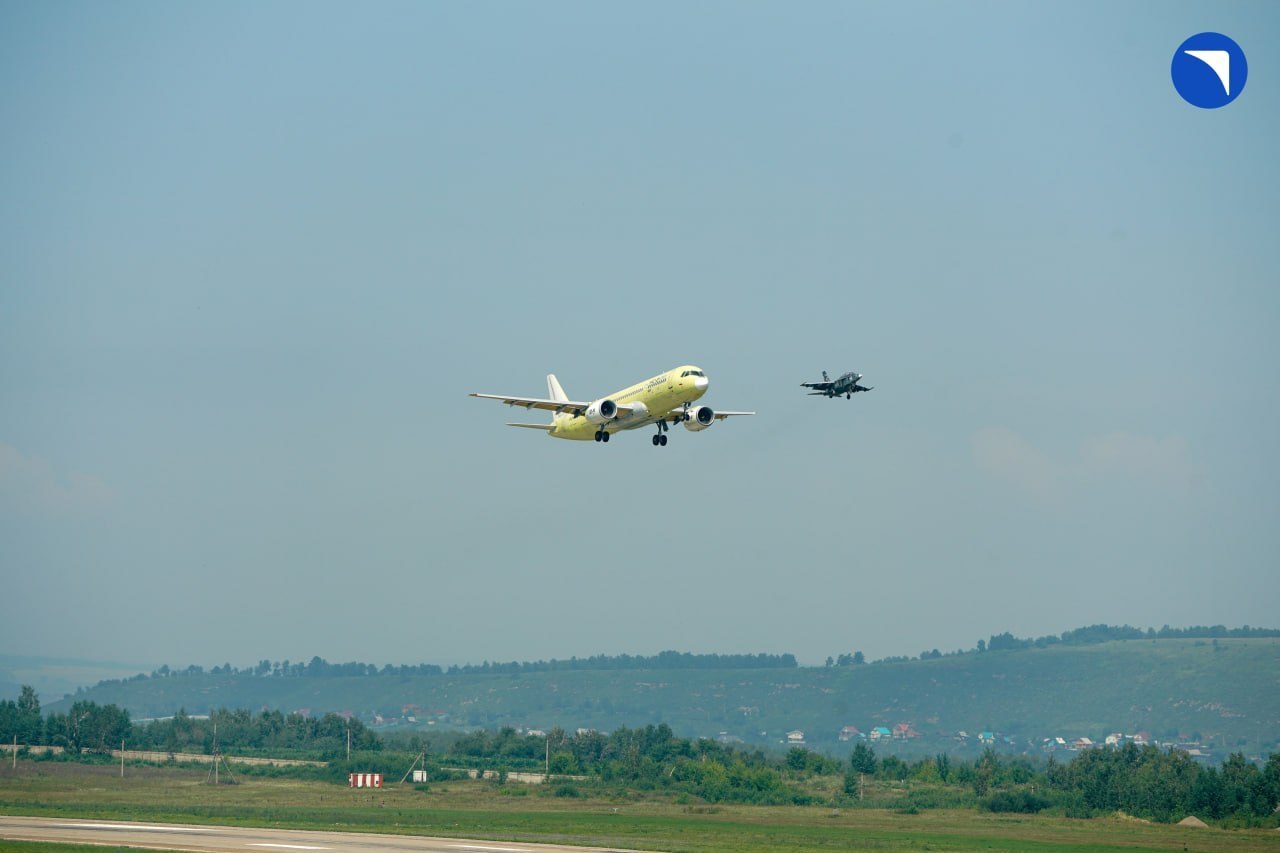  Серийный импортозамещенный самолет МС-21-310 выполнил первый полет, сообщила госкорпорация «Ростех». 