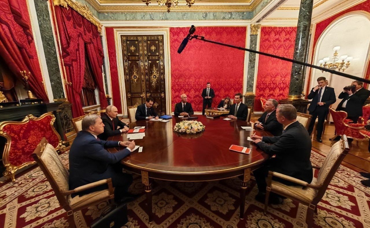 Переговоры Владимира Путина со Стивом Уиткоффом и Джаредом Кушнероом продлились около 3 часов. Главное: